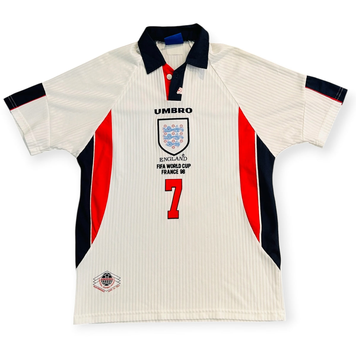 England 1998 Home - Beckham 7 (Large)