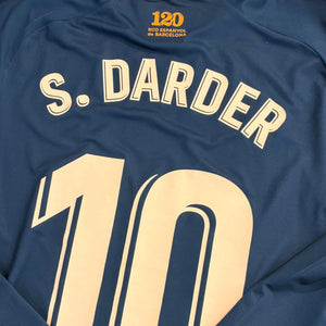RCD Espanyol 2020/21 Away L/S *New* - Darder 10 (Large)