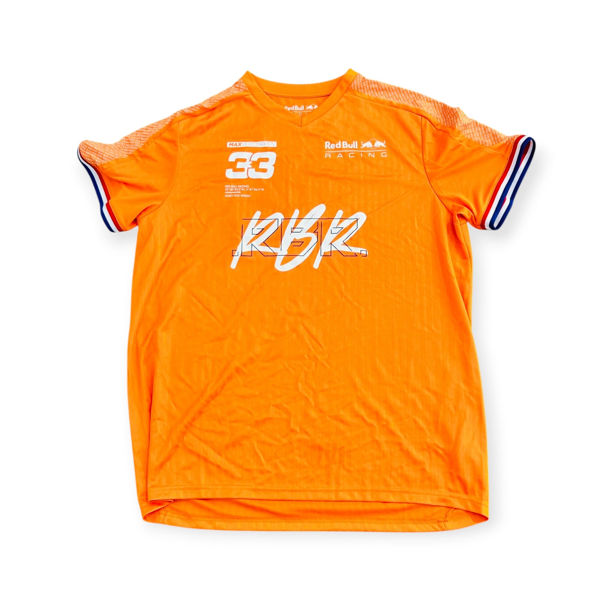 Red Bull Racing Max Verstappen Oranje Tee (XL)