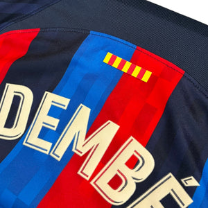 FC Barcelona 2022/23 Home - Dembele 7 (Medium)