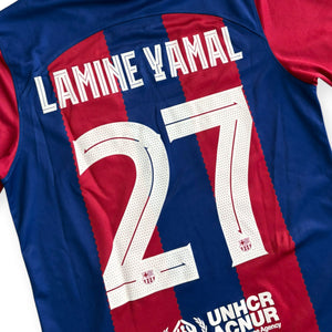 FC Barcelona 2023/24 Home - Lamine Yamal 27 (Medium)