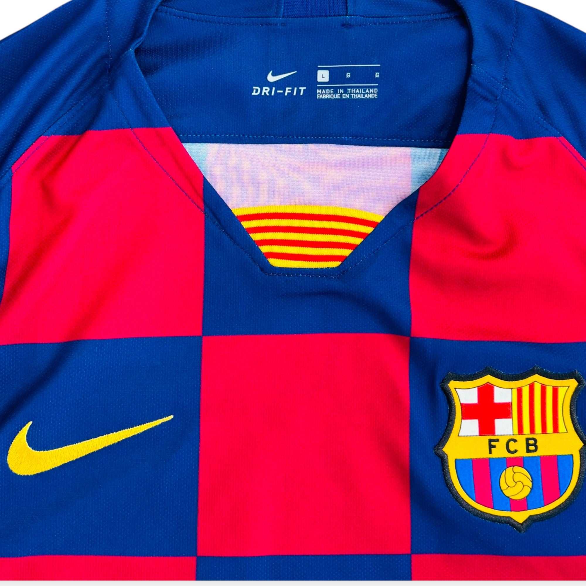 FC Barcelona 2019/20 Home - F. De Jong 21 (Large)