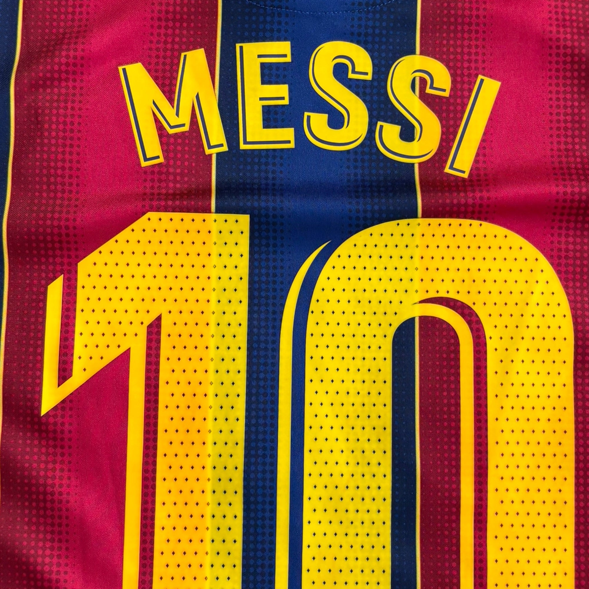 FC Barcelona 2020/21 Home - Messi 10 (Large)