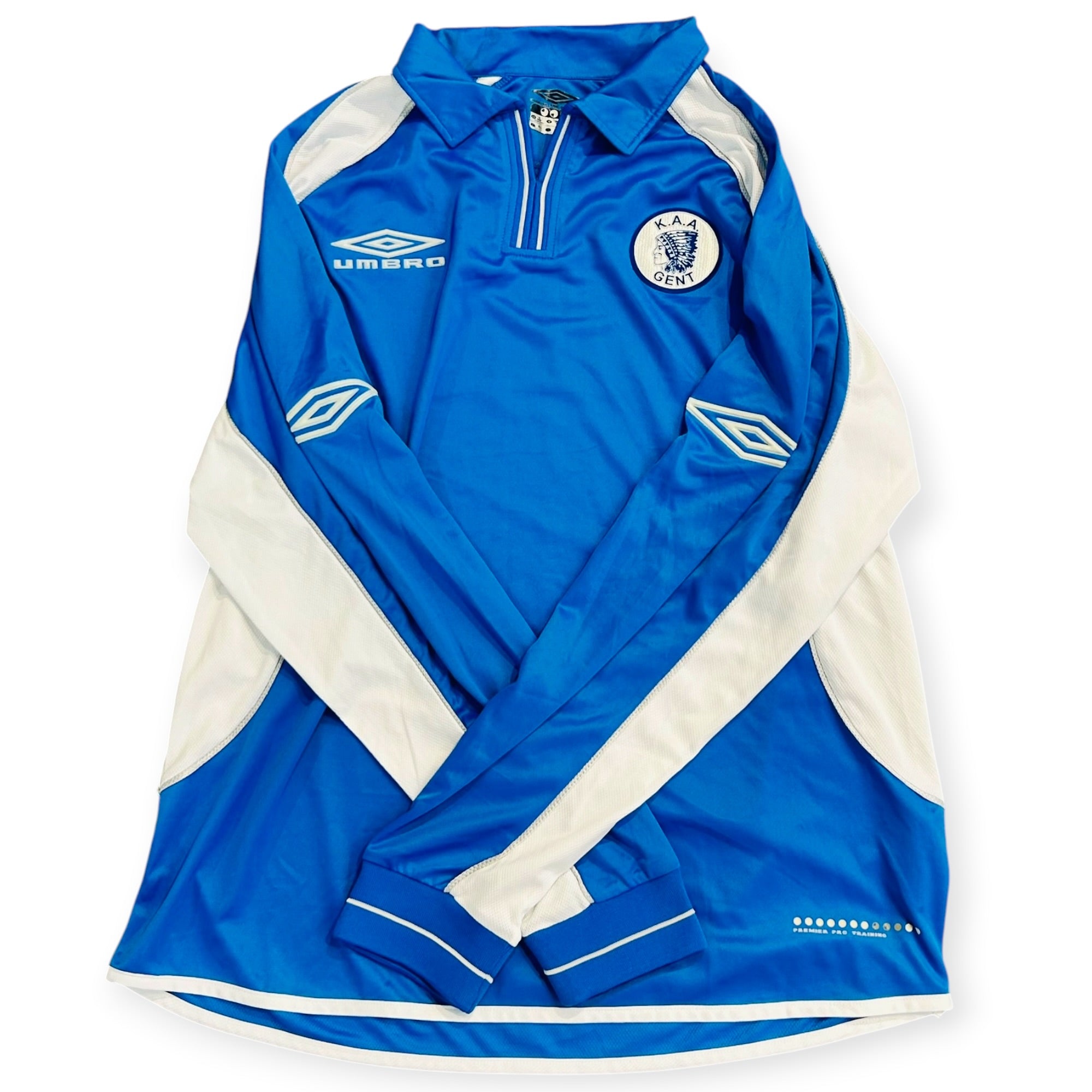 KAA Gent 2002/04 Home Long Sleeve (XL) - KITLAUNCH