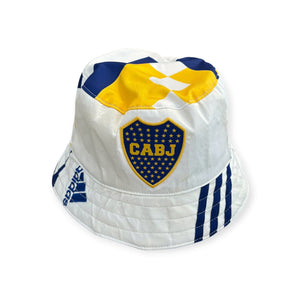 Boca Juniors 2020 Away Bucket Hat Upcycled