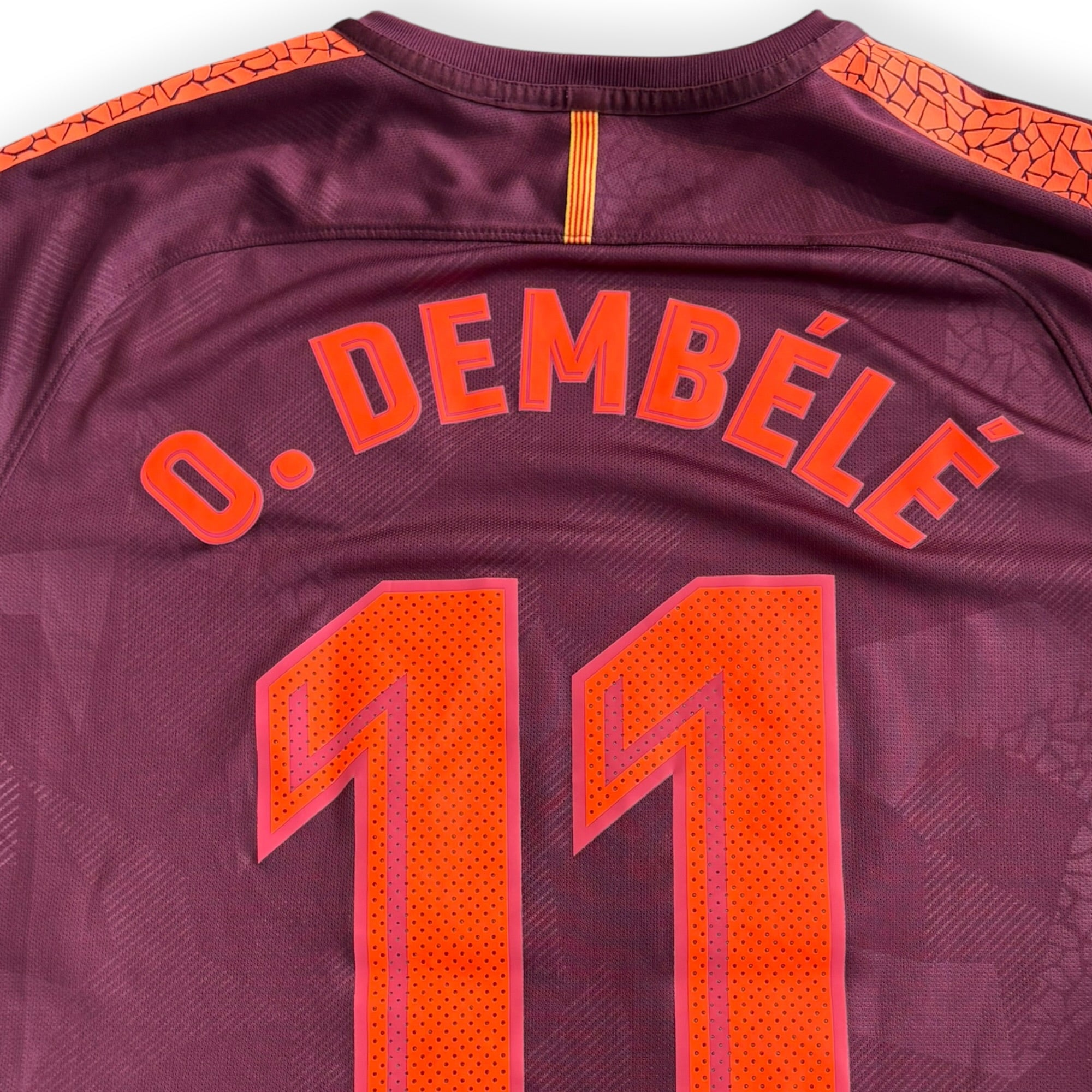 FC Barcelona 2017/18 Away - Dembele 11 (Large)