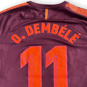FC Barcelona 2017/18 Away - Dembele 11 (Large)