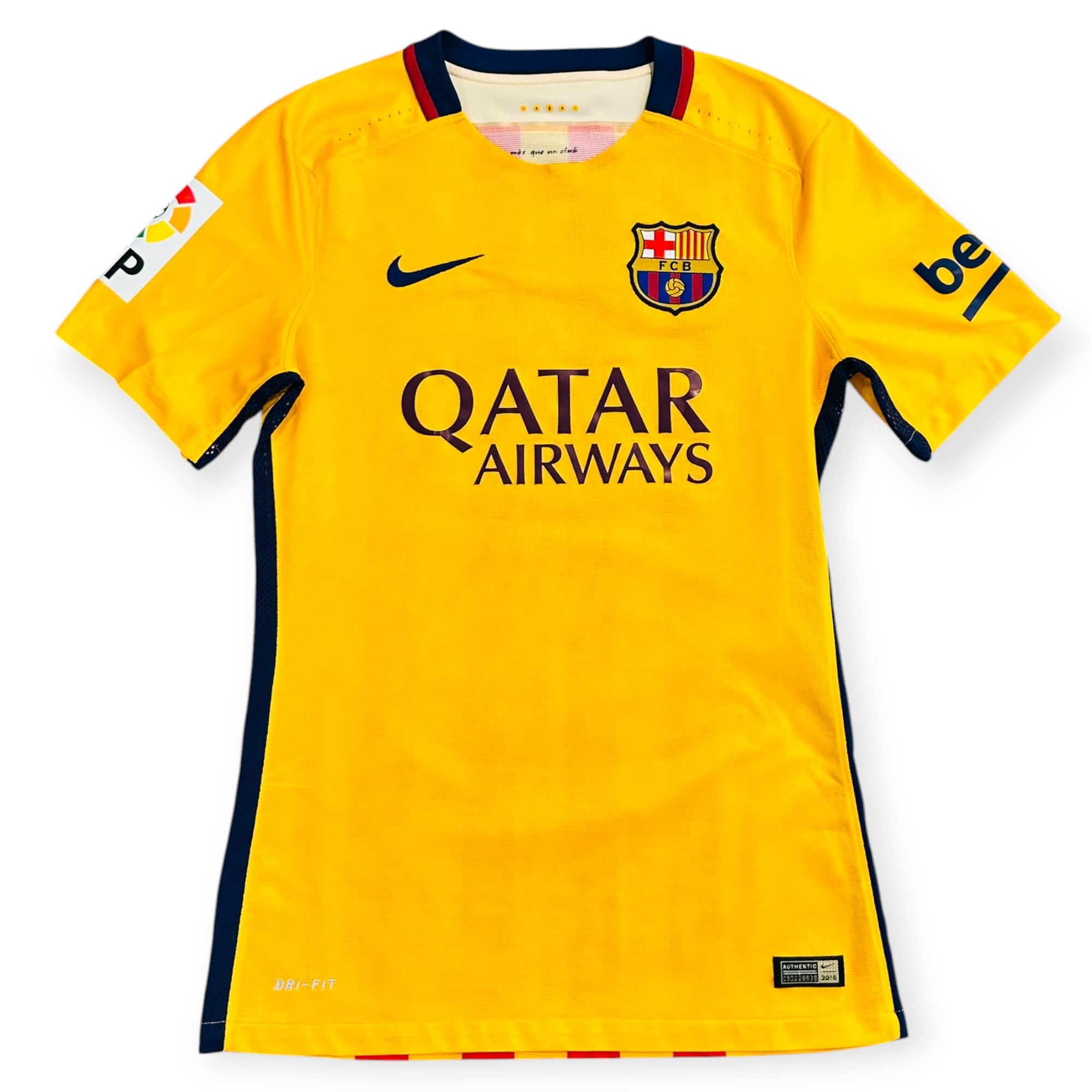 FC Barcelona 2015/16 Away Player Version - Messi 10 (Small)