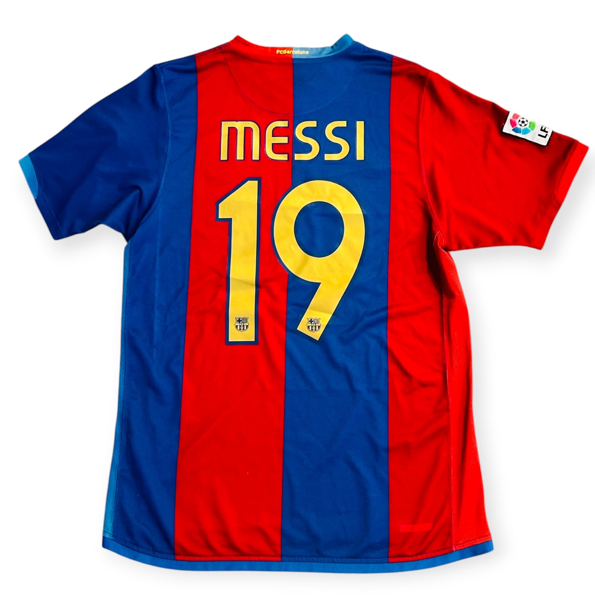 FC Barcelona 2006/07 Home - Messi 19 (Large)
