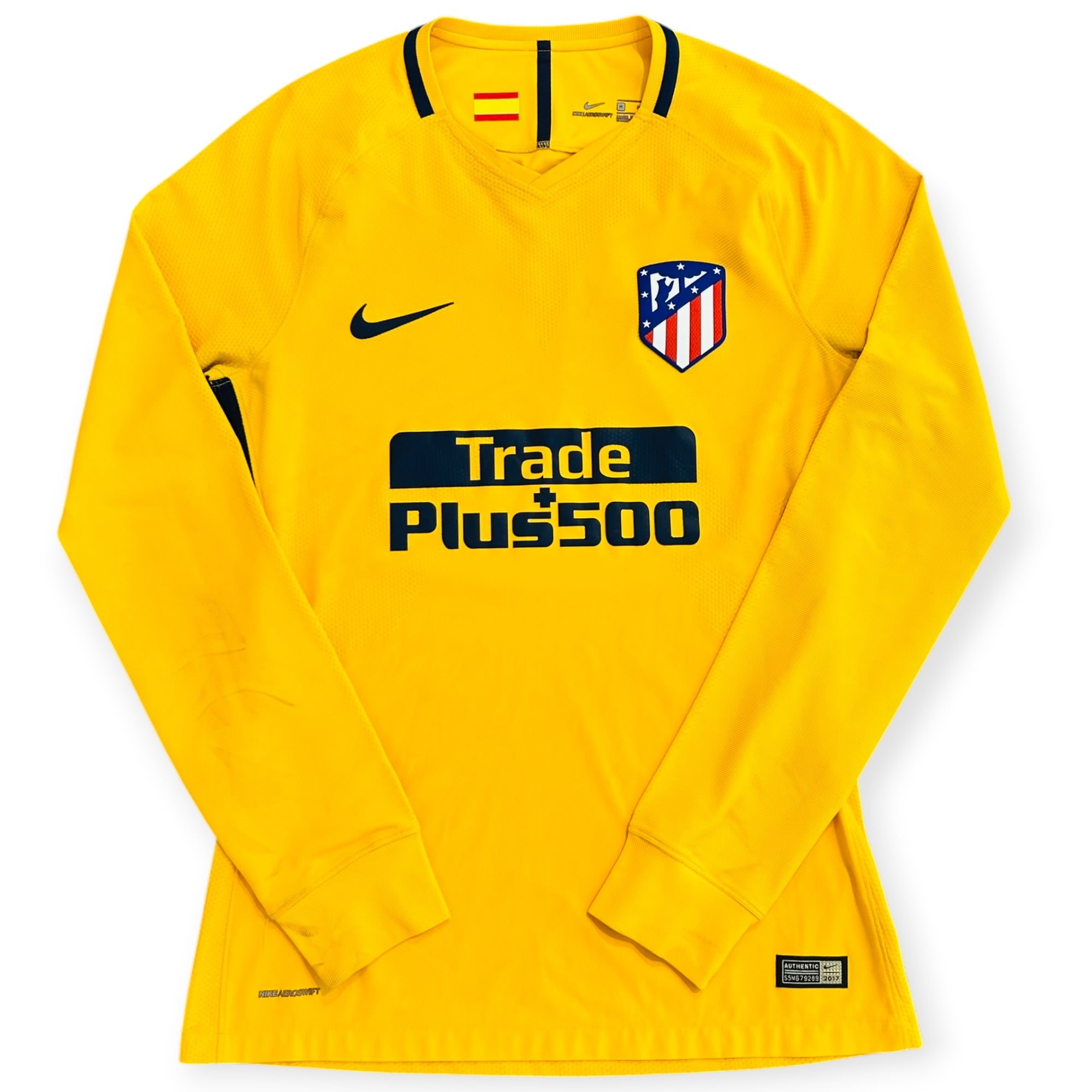 Atletico Madrid 2017/18 Away Kit Room version Long Sleeve (Medium)