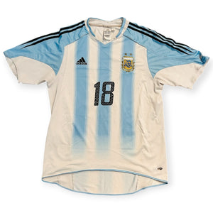 Argentina 2004 Home - Messi 18 (Large)