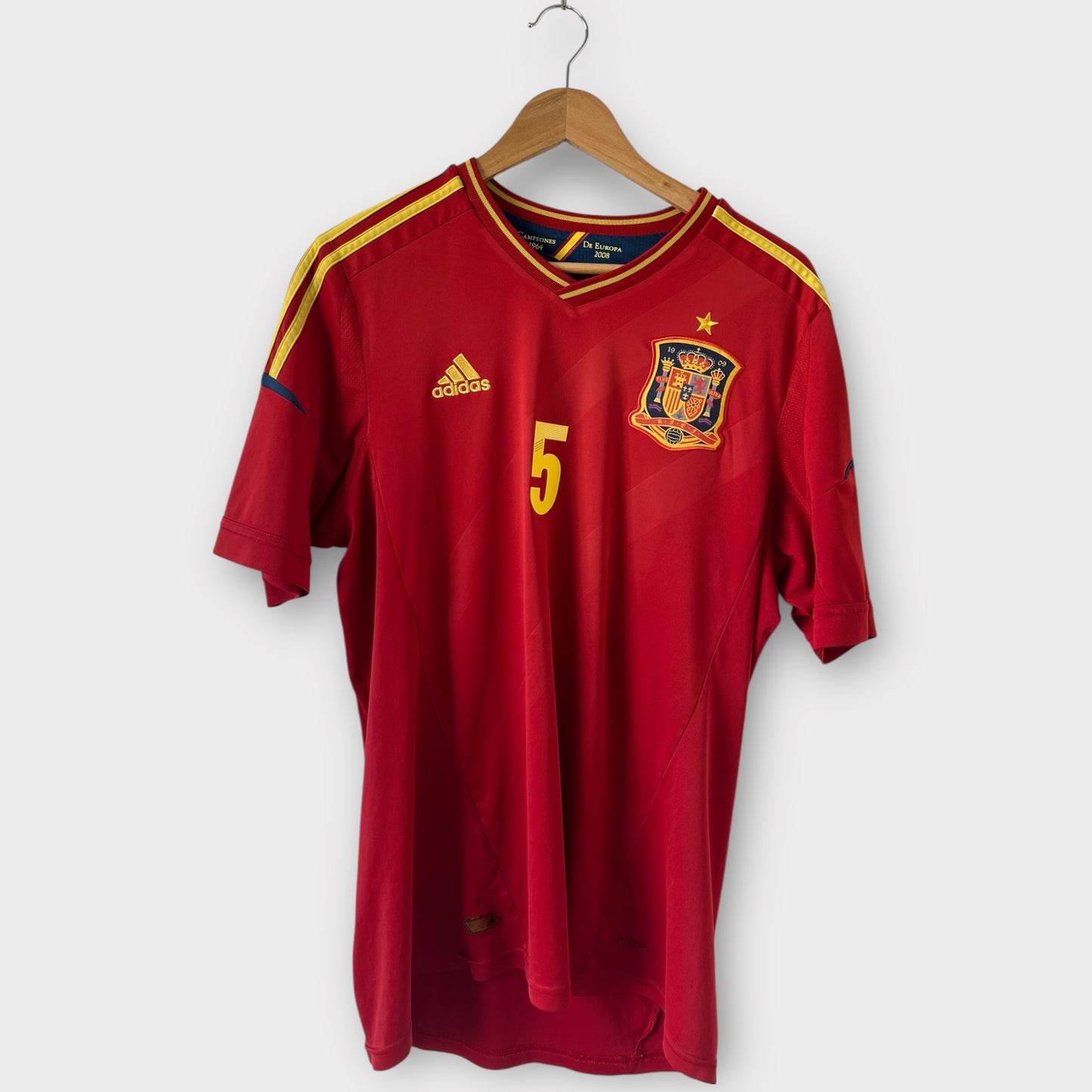 Spain 2012 Home - Puyol 5 (Large)
