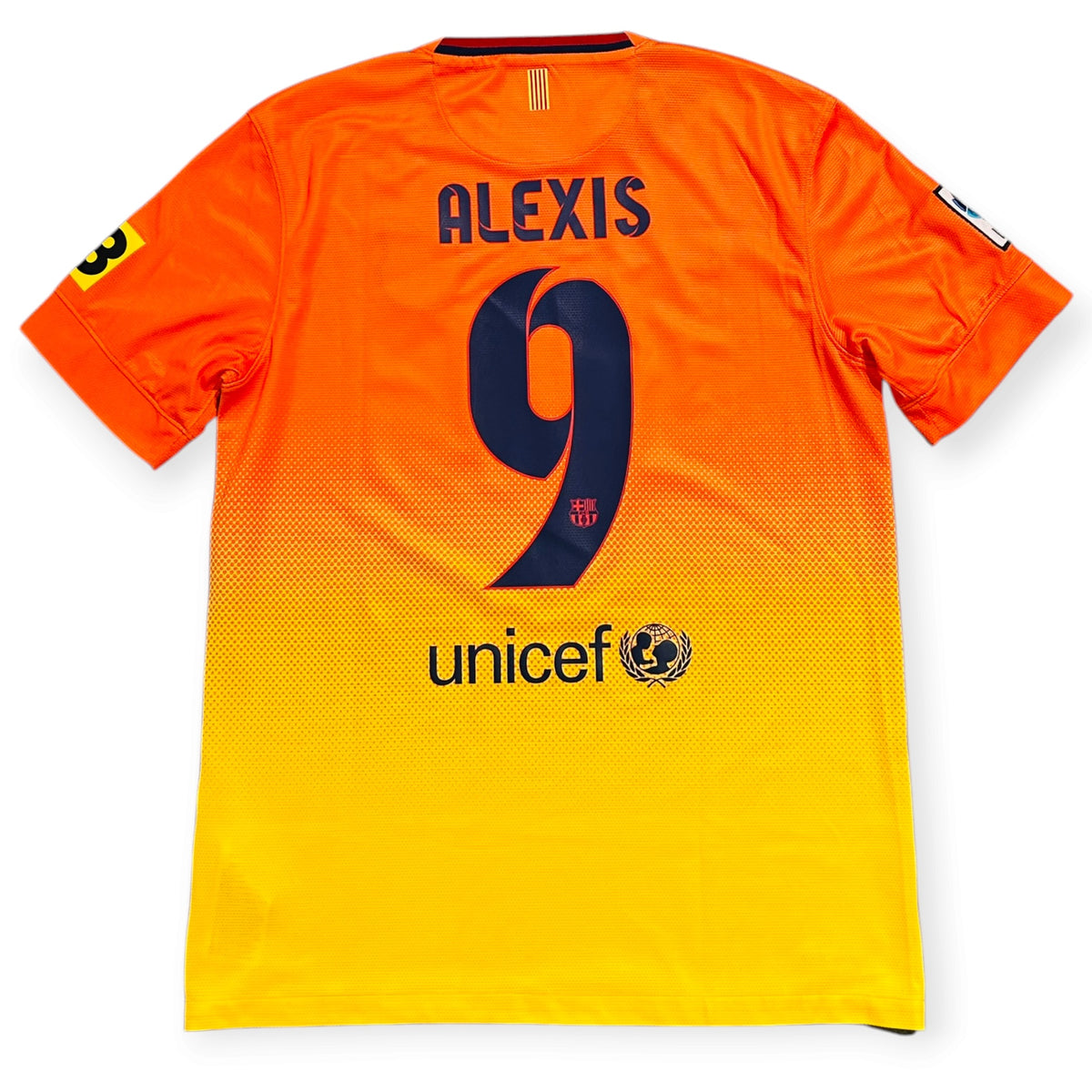 FC Barcelona 2012/13 Away - Alexis 9 (Medium) - KITLAUNCH