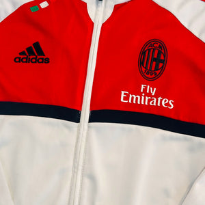 AC Milan 2011/12 Adidas Track Jacket (Small) - KITLAUNCH