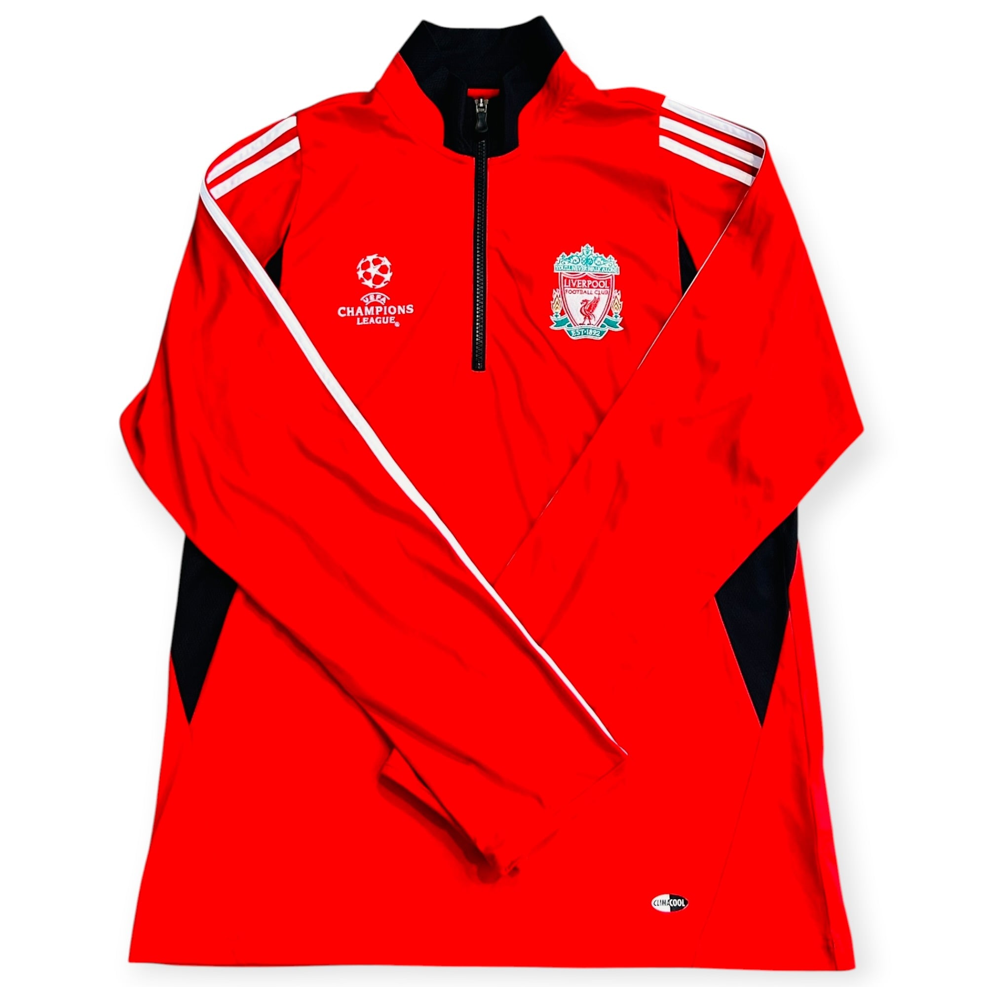 Liverpool 2007/08 Adidas UCL Top Red (Large)