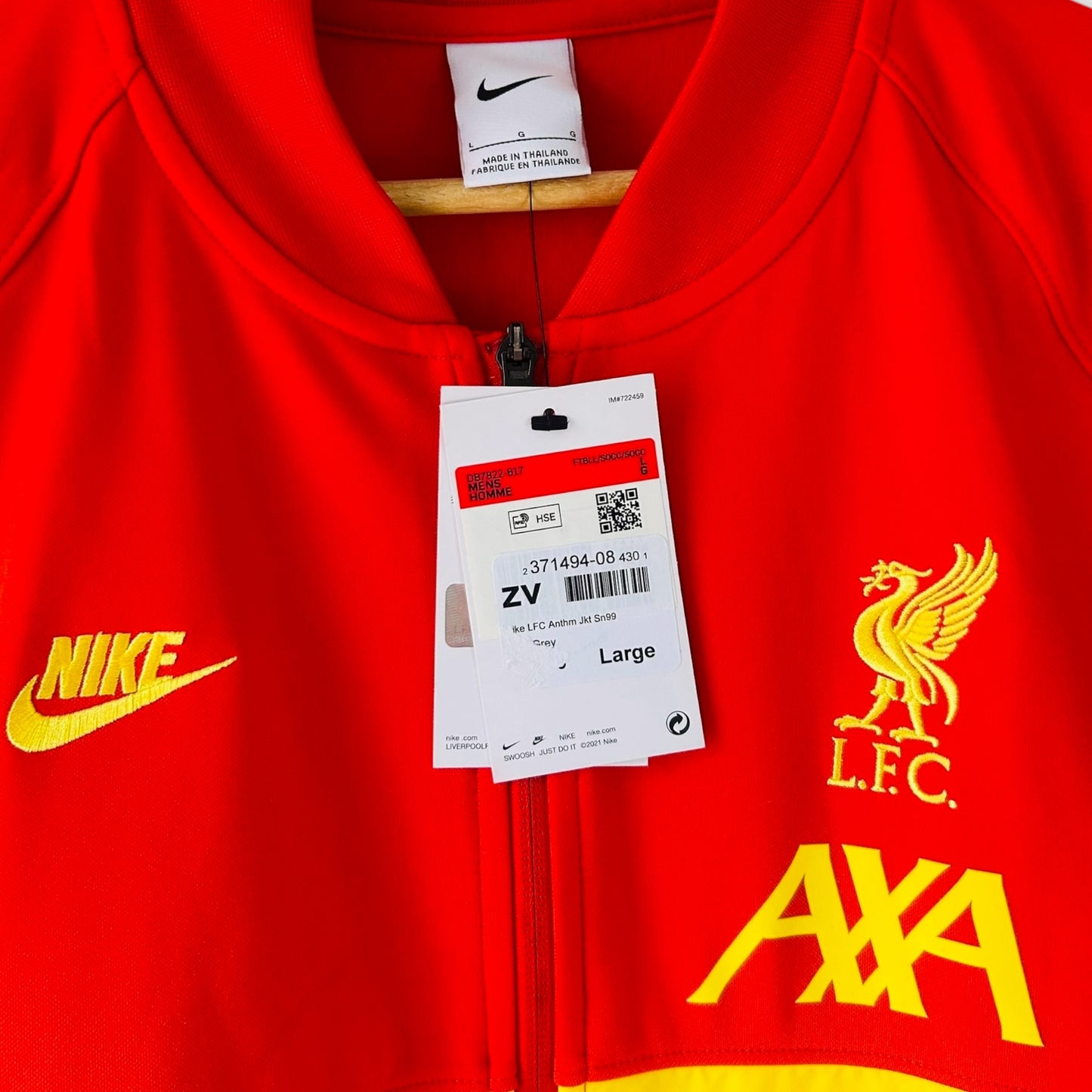 Liverpool FC 2021/22 Anthem Jacket (Large)