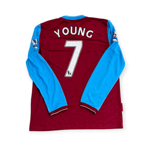 Aston Villa FC 2009/10 Home L/S *NEW* - Young 7 (Large)