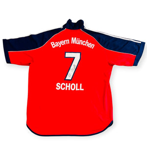 Bayern Munich 1999/01 Home *Signed* - Scholl 7 (XL)