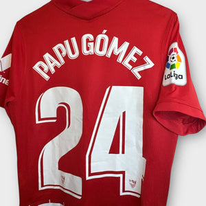 Sevilla 2021/22 Away Papu Gomez Match Issue Shirt (Medium) - KITLAUNCH