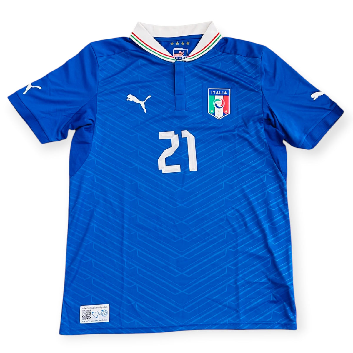 Italy 2012 Home - Pirlo 21 (Medium) *New*