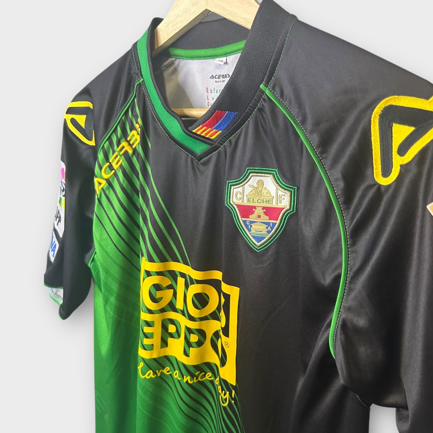 Elche 2012/13 Match Issue 3rd Shirt - Albacar 21 (Medium)