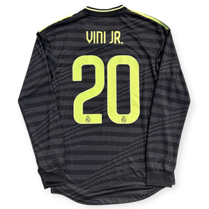 Real Madrid 2022/23 3rd - Vini Jr 20 L/S Kitroom Issued - KITLAUNCH