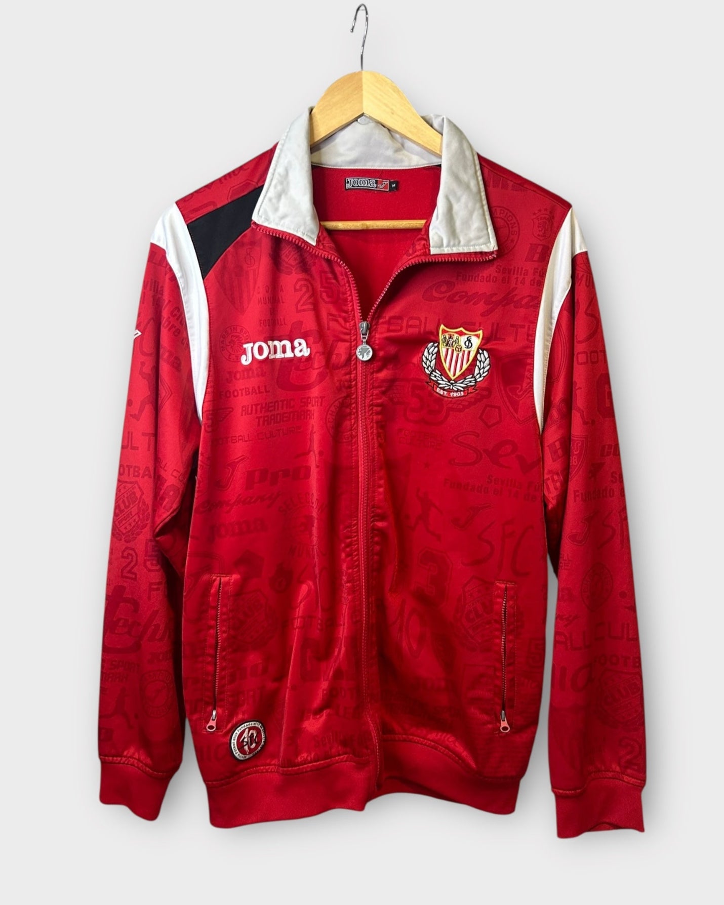 Sevilla Joma Jacket Red Pattern (Medium)