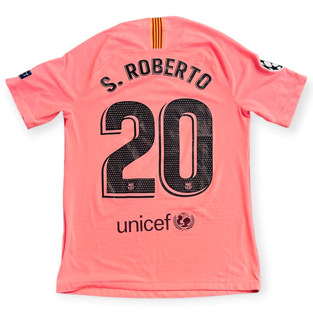 FC Barcelona 2018/19 3rd Player Version - S. Roberto 20 (Medium) - KITLAUNCH