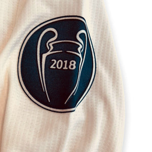 Real Madrid 2018/19 Home Player Version Long Sleeve - Bale 11 (Small)