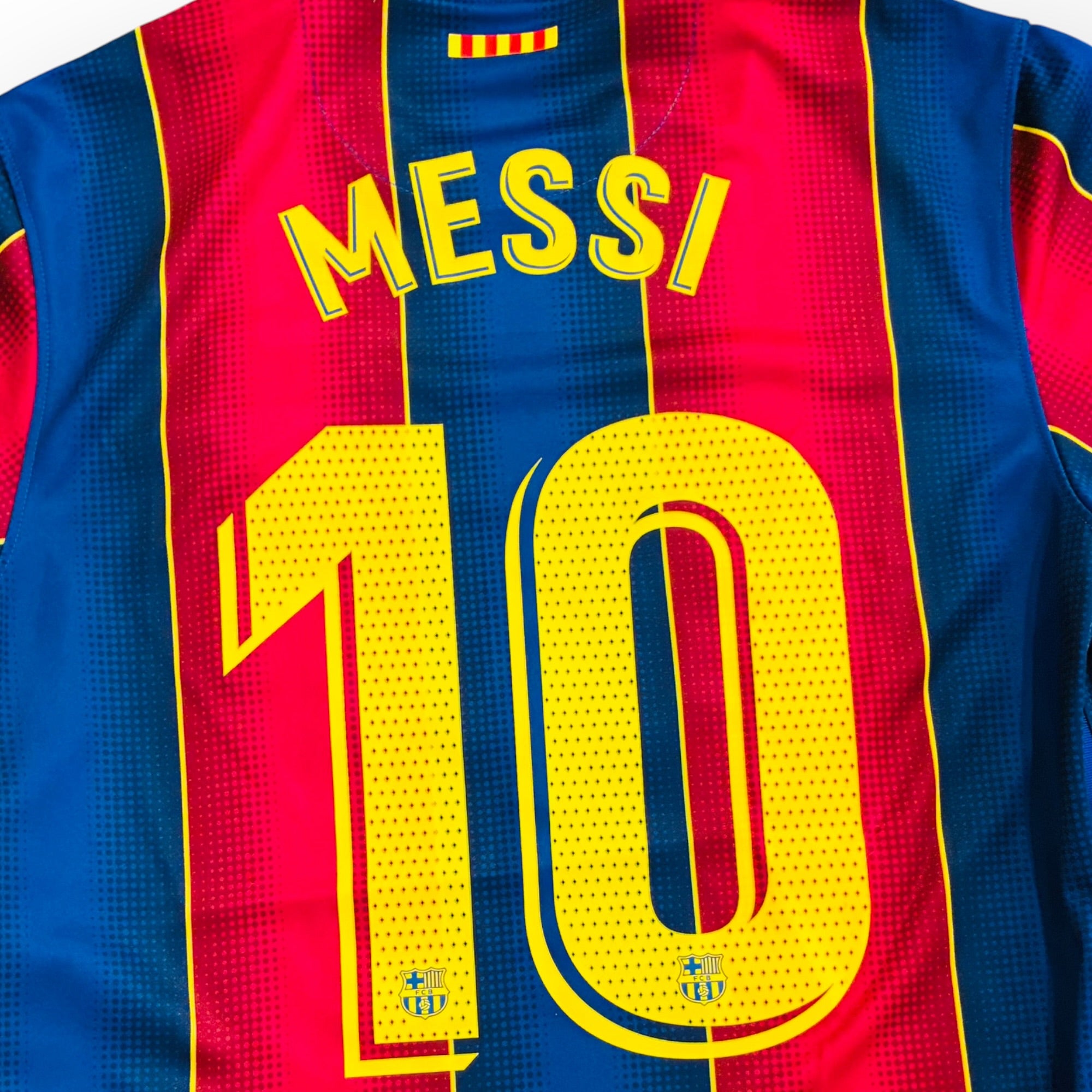 FC Barcelona 2020/21 Home . Messi 10 (Medium)