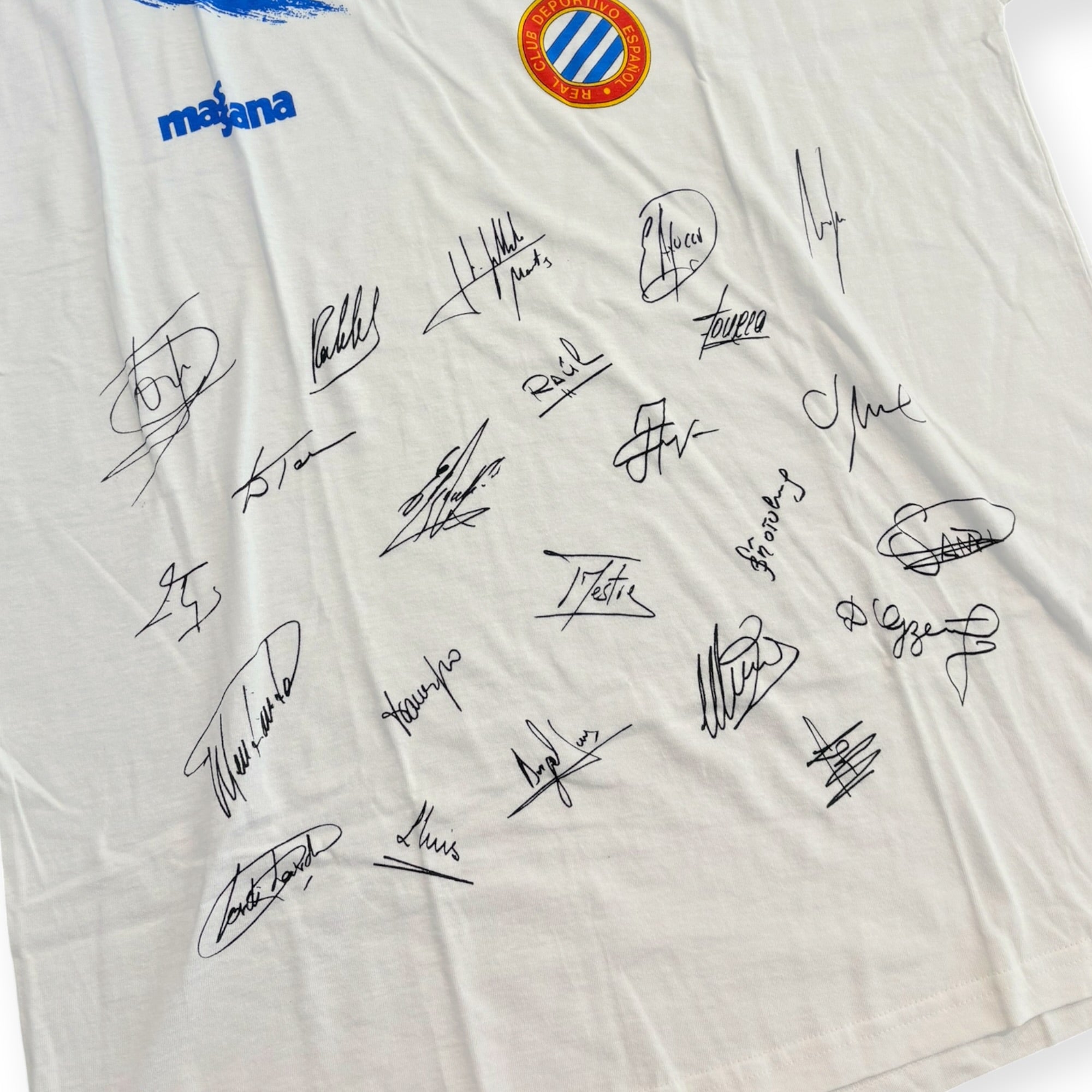 RCD Espanyol Massana Signed Tee (XL)