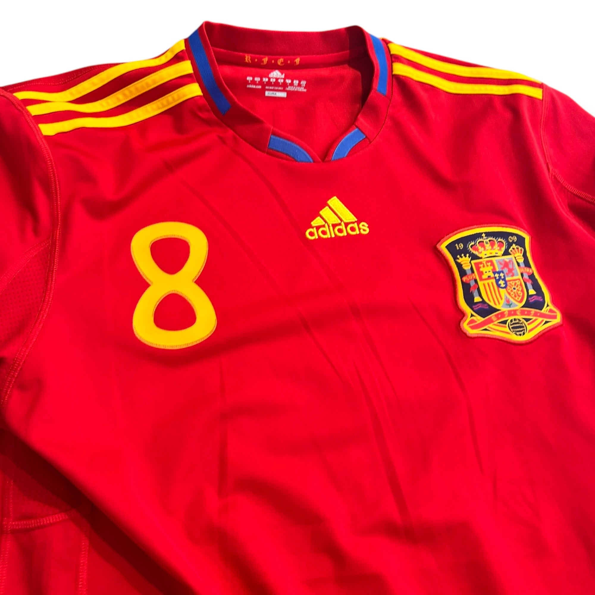Spain 2010 Home - Xavi 8 (Large) - KITLAUNCH