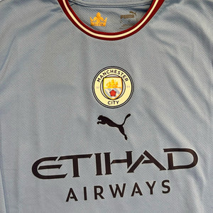 Manchester City 2022/23 Home L/S- Haaland 9 (Medium) - KITLAUNCH