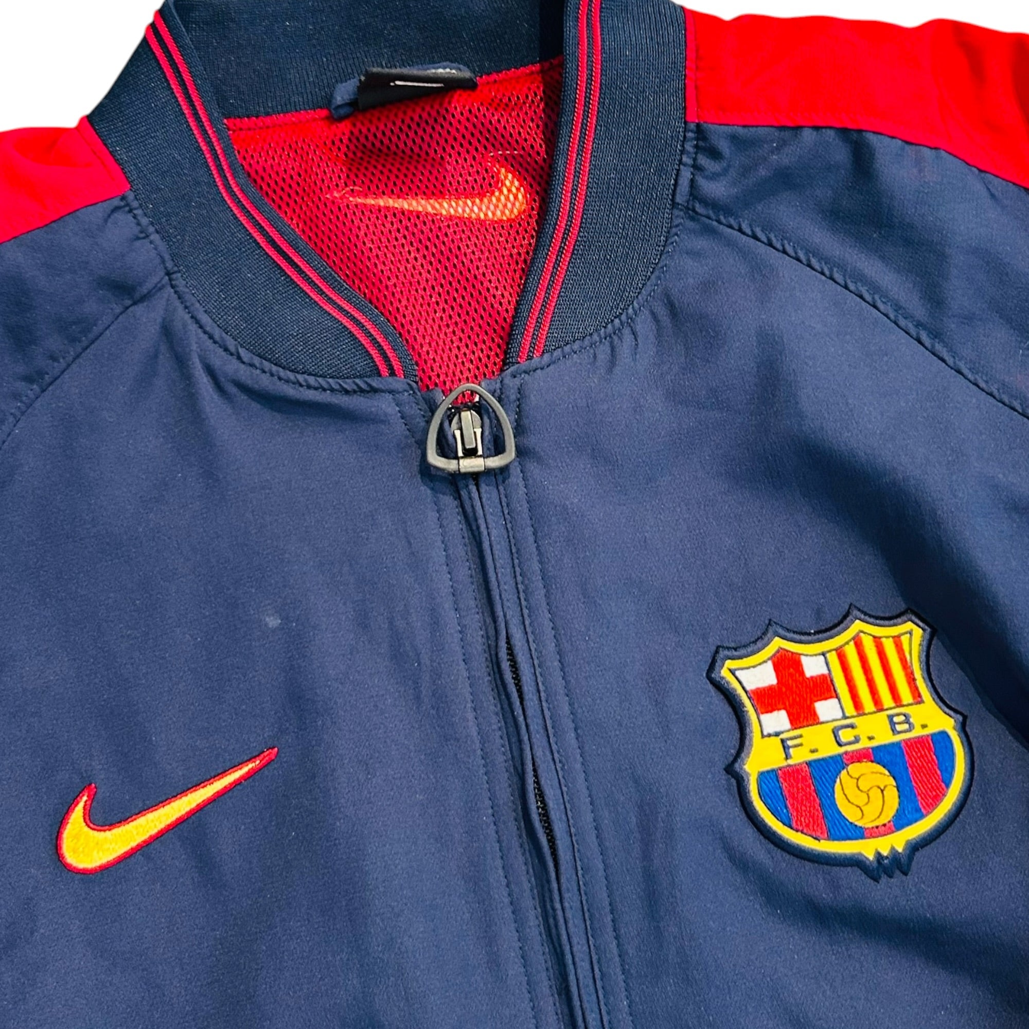 FC Barcelona 1998/99 Track Jacket (Large) - KITLAUNCH
