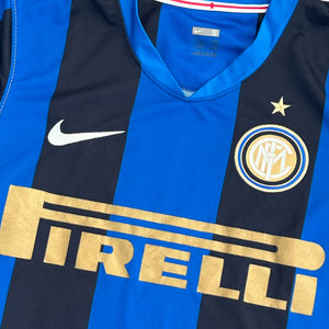 Inter Milan FC 2008/09 Home Player Version - #2 (Small) - KITLAUNCH