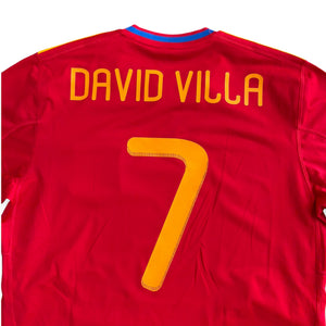 Spain 2010 Home- David Villa 7 (Large)