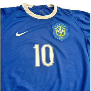 Brazil 2006 Away - Ronaldinho 10 (Medium) - KITLAUNCH