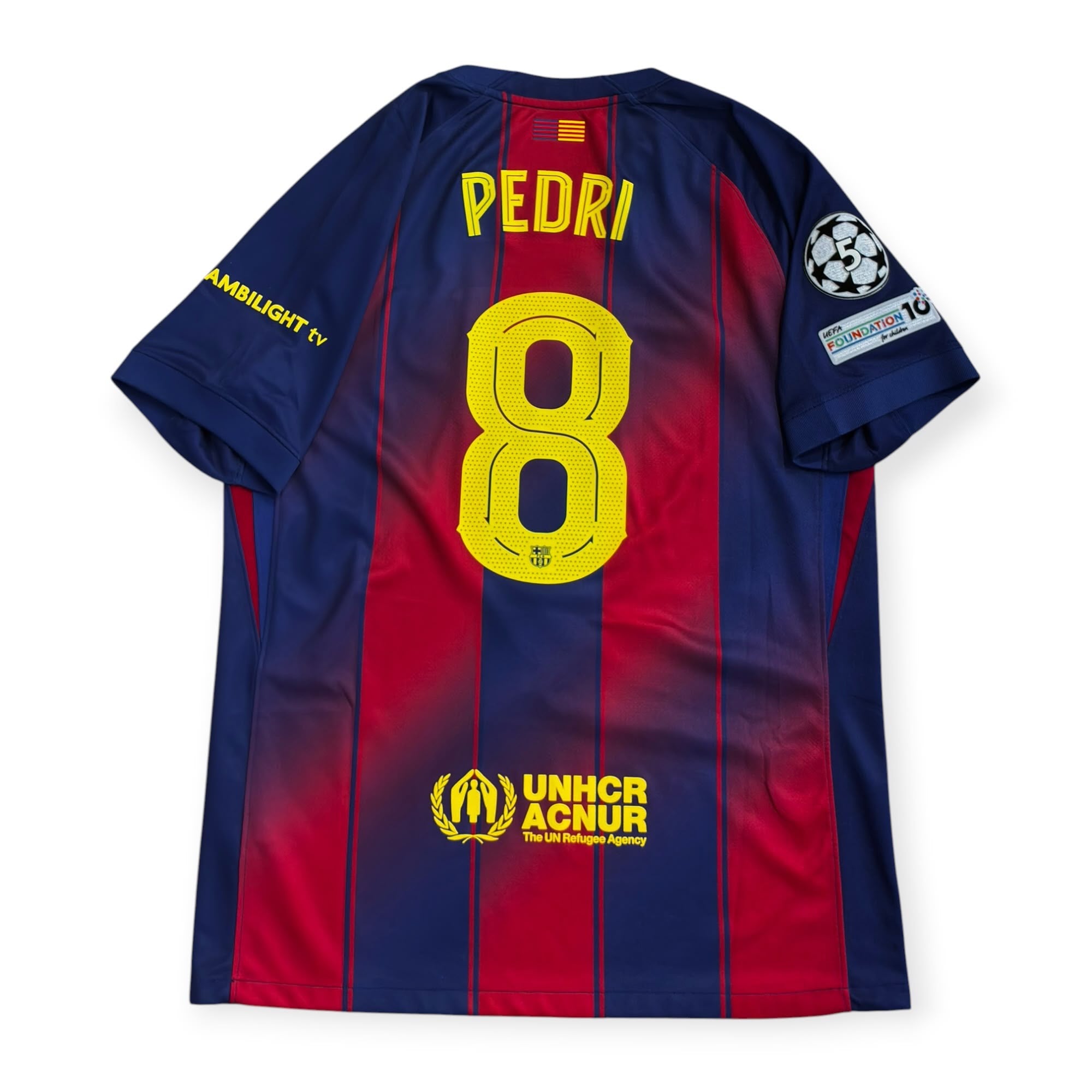FC Barcelona 2025/26 Home- Pedri 8 (Large)
