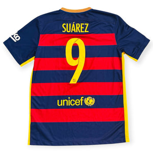 FC Barcelona 2015/16 Home - Suárez 9 (Medium)