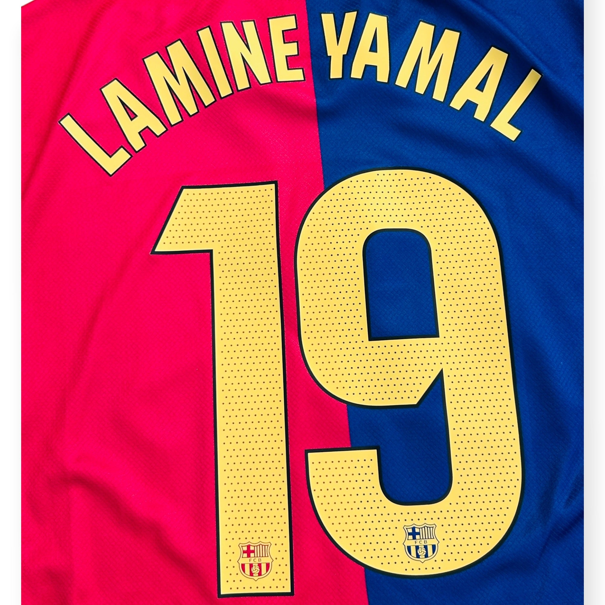 FC Barcelona 2024/25 Home - Lamine Yamal 19 (Medium)