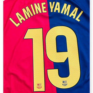 FC Barcelona 2024/25 Home - Lamine Yamal 19 (Medium)