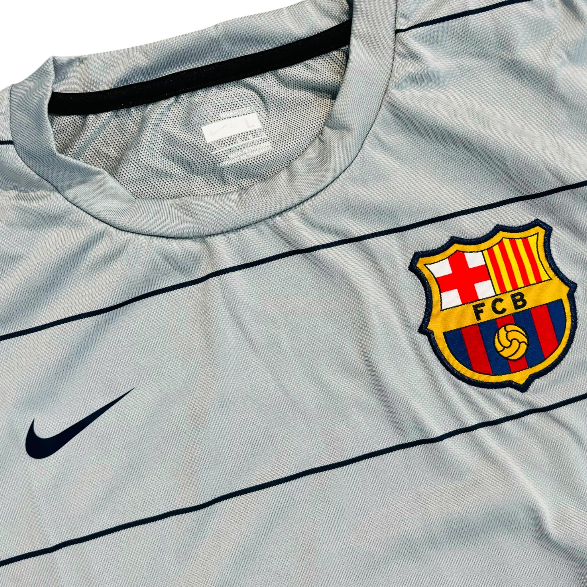 FC Barcelona 2008/09 Grey Nike Training Shirt (Multiple Sizes)