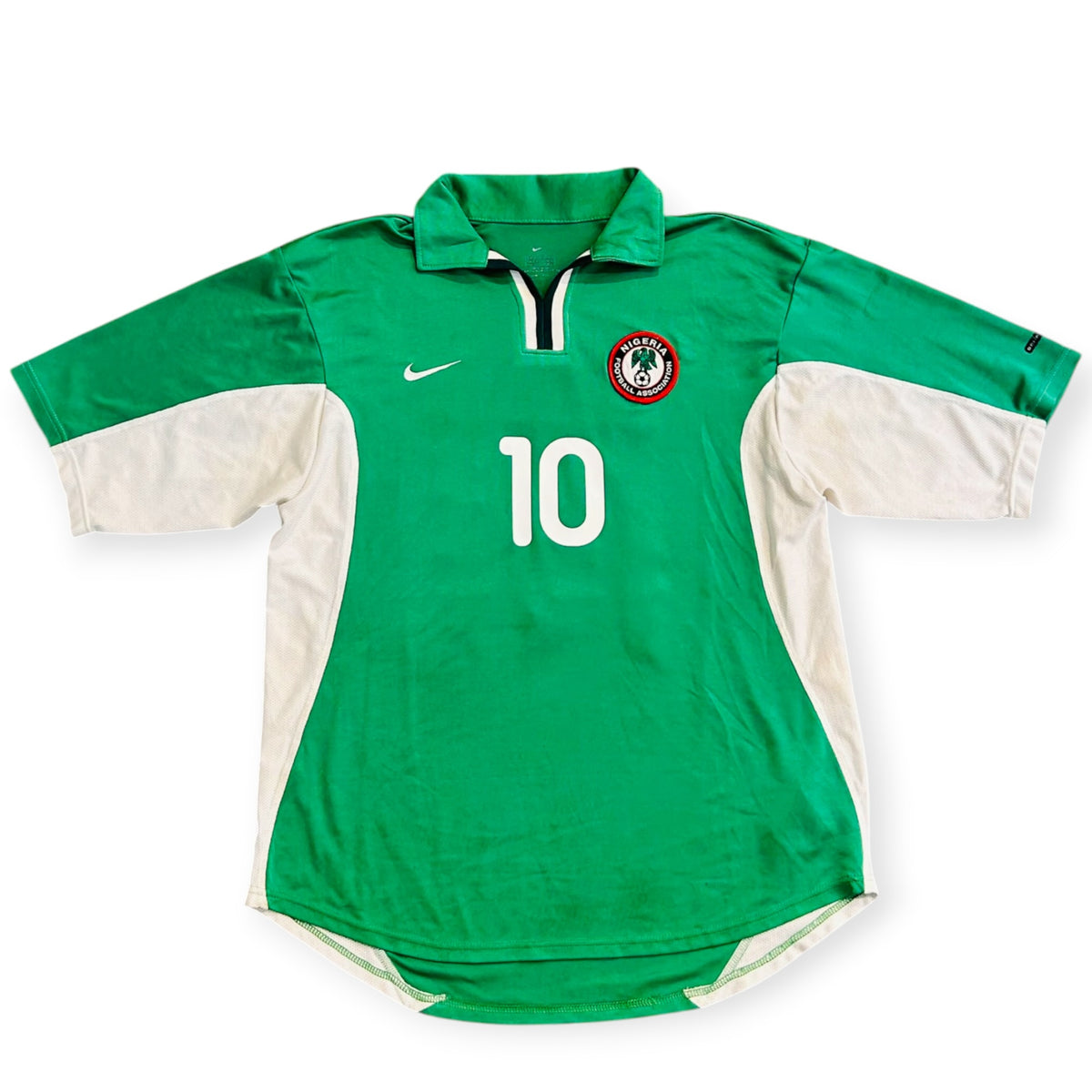 Nigeria 1998 Home - Okocha 10 (Large) - KITLAUNCH
