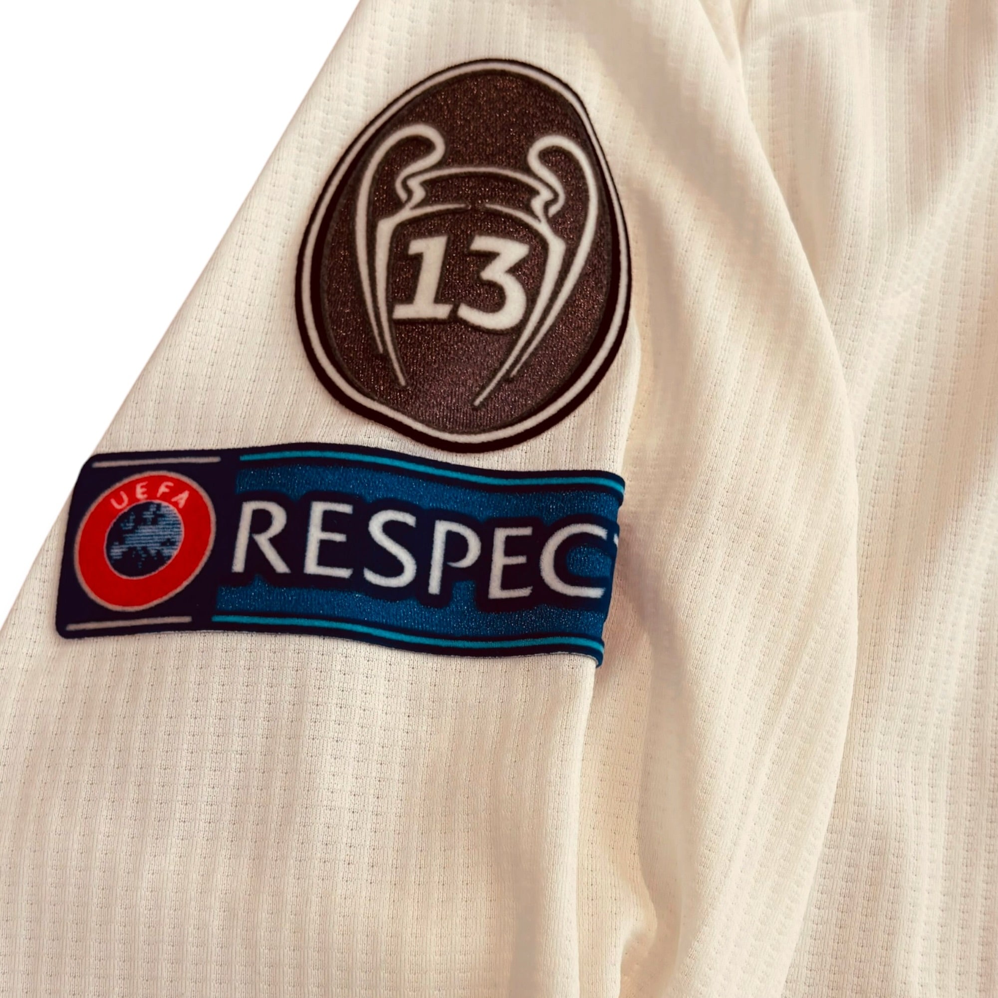 Real Madrid 2018/19 Home Player Version Long Sleeve - Bale 11 (Small)