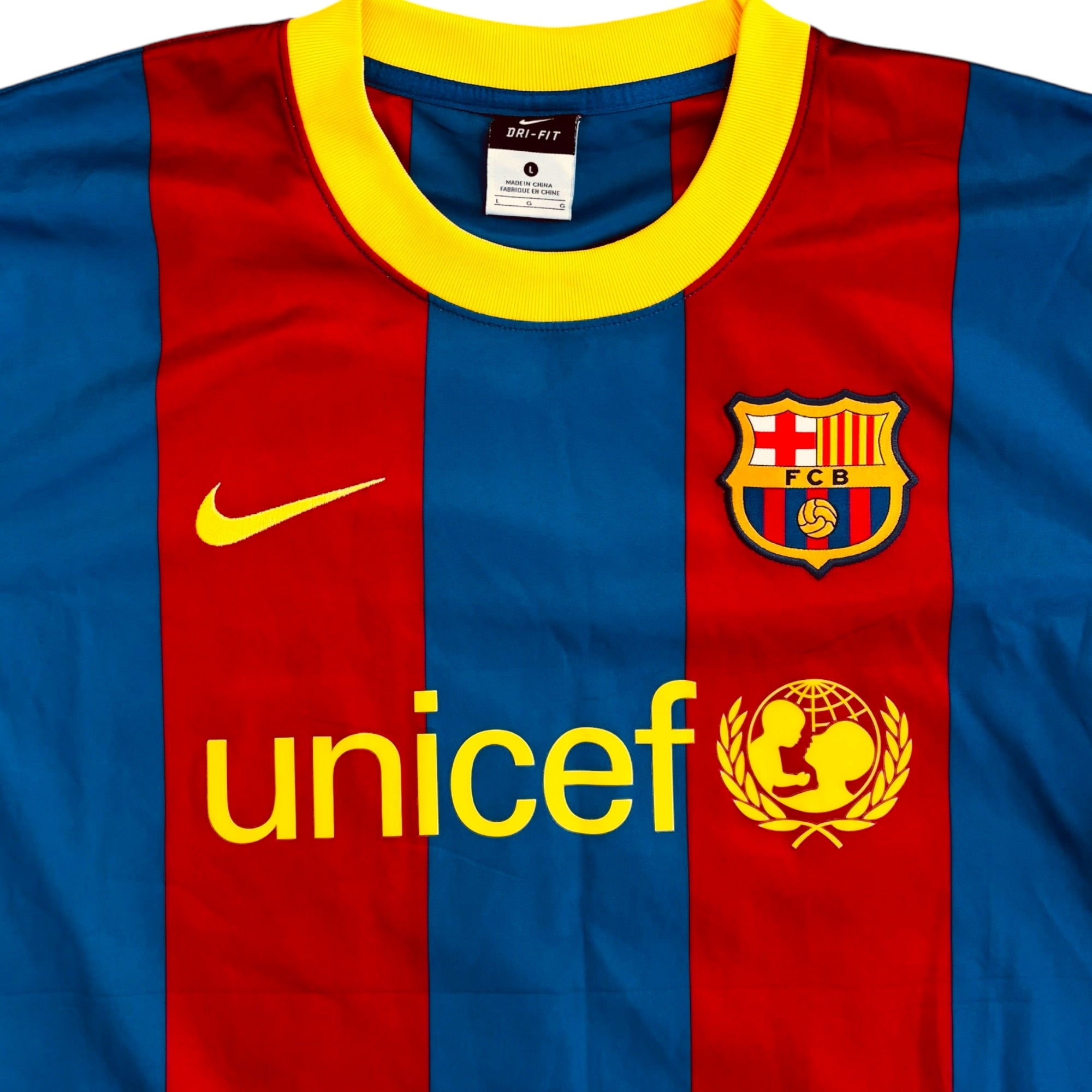 FC Barcelona 2010/11 Home - Messi 10 (Large)