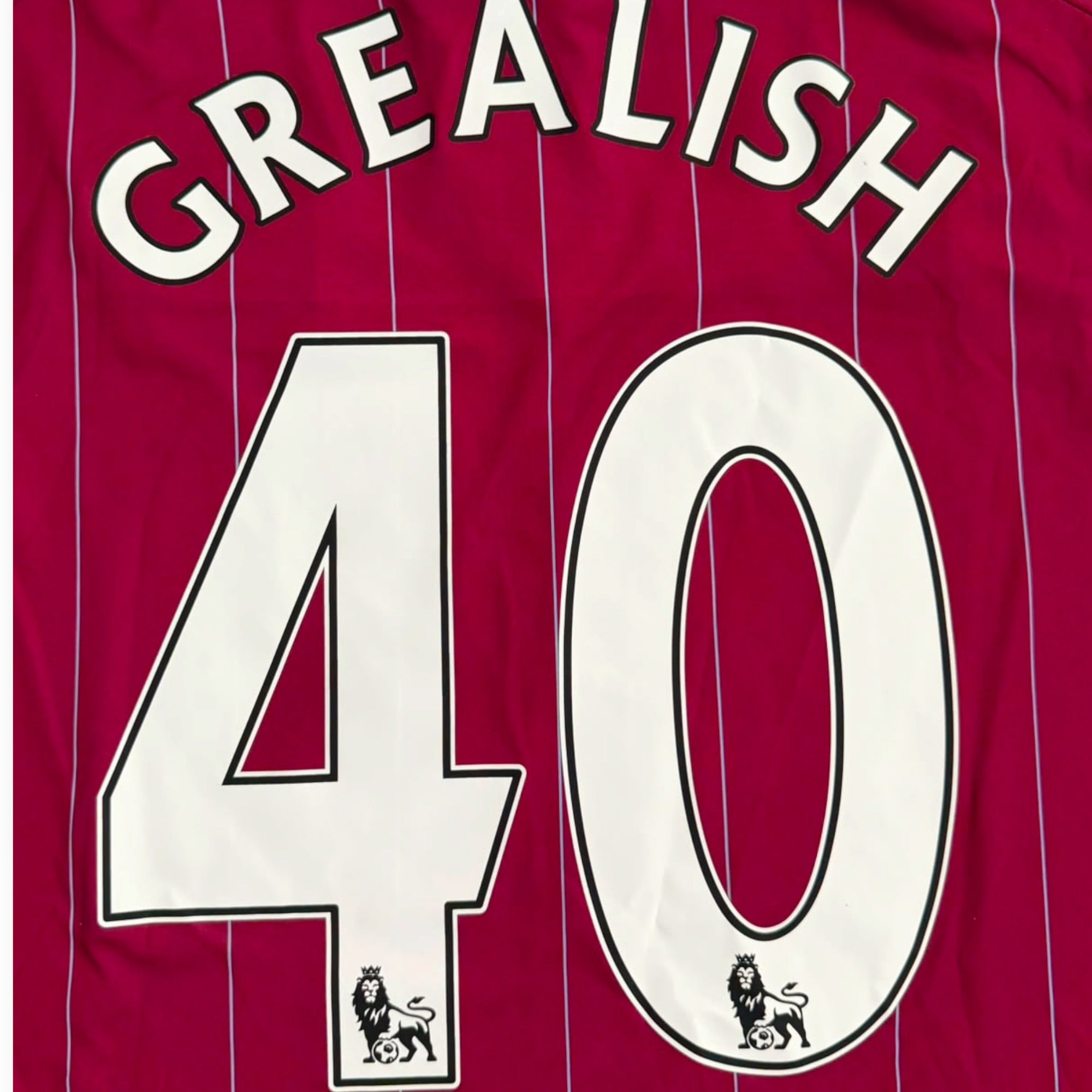 Aston Villa FC 2014/15 Home *New* - Grealish 40 (Large)
