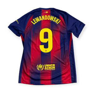 FC Barcelona 2025/26 Home - Lewandowski 9 (Limited Sizes)
