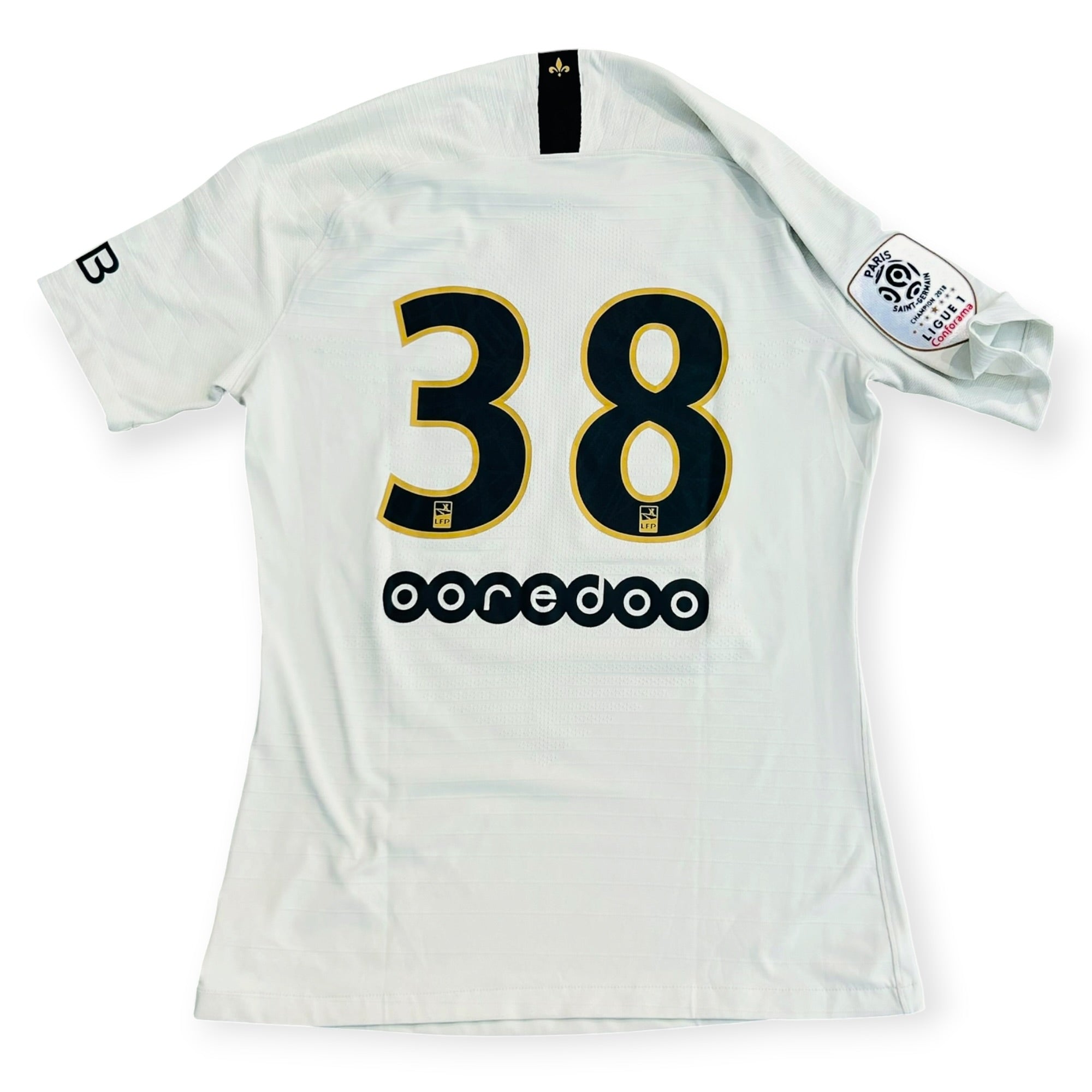 PSG 2018/19 Away Player Worn / Issued - #38 (Medium)