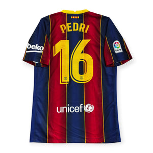 FC Barcelona 2020/21 Home - Pedri 16 (Small)