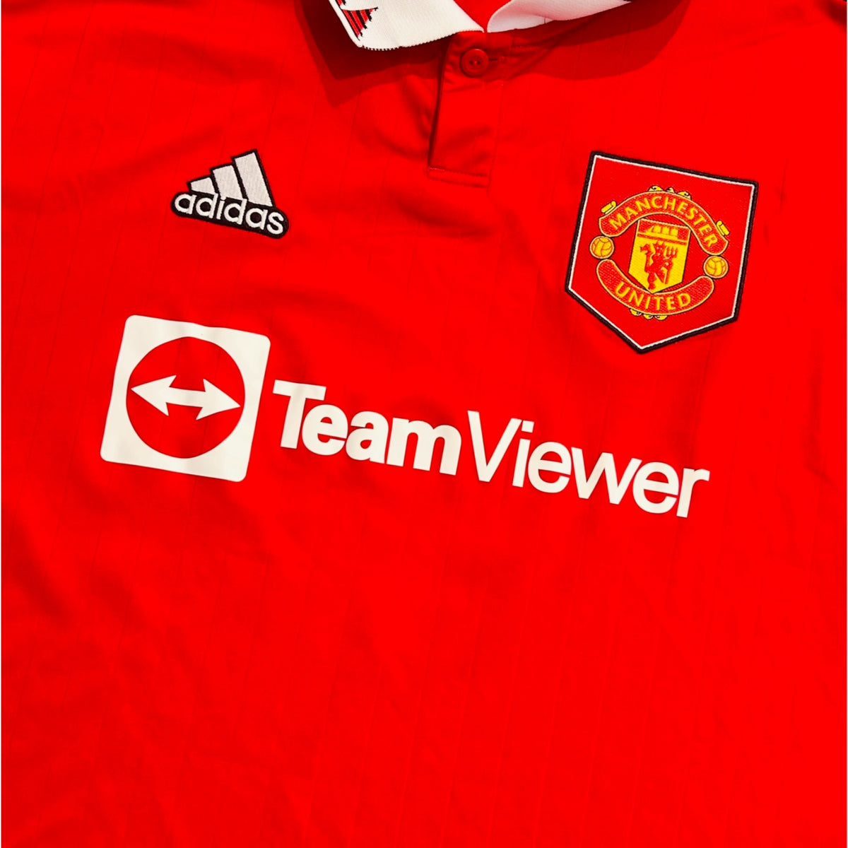 Manchester United 2022/23 Home - Bruno 8 (Large) - KITLAUNCH